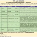 ICPA Health Products Ltd Multiple Job Vacancy in Ankleshwar