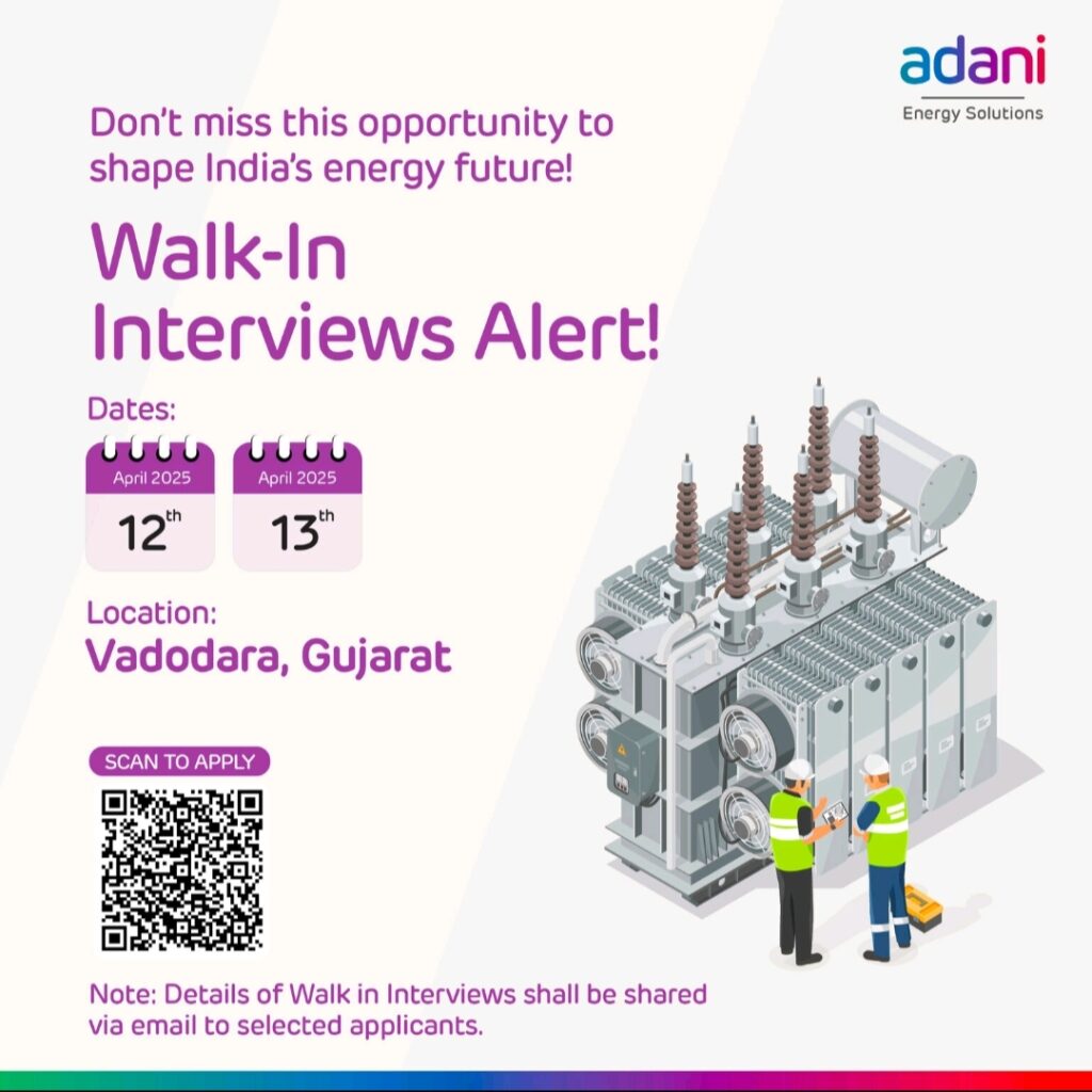 Jobs in Adani Energy and Lactose India Limited