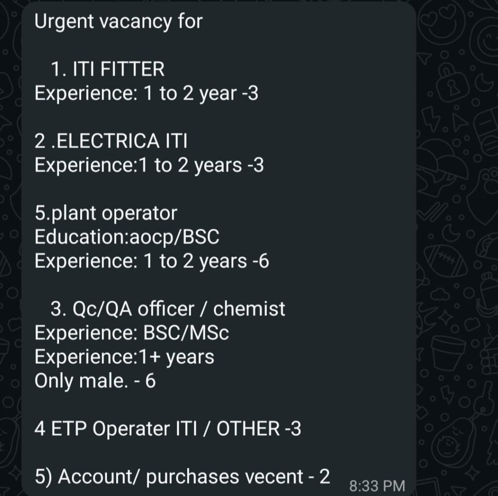 Urgent Job Openings at GM Healthcare – Multiple Technical & Staff Positions | Bharuch, Gujarat