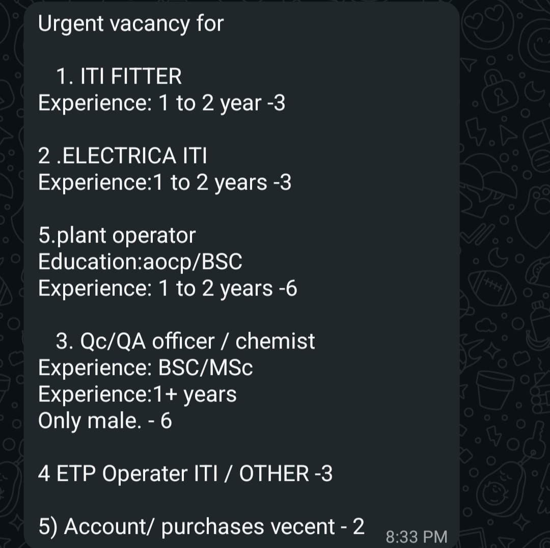 Urgent Job Openings at GM Healthcare – Multiple Technical & Staff Positions | Bharuch, Gujarat