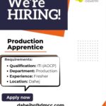 DMCC Speciality Chemicals Limited Hiring – Production & QC Apprentice / Trainee | Dahej