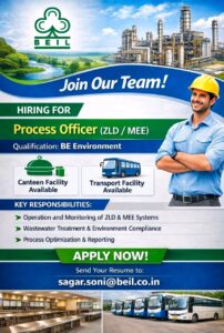 BEIL Hiring Process Officer (ZLD / MEE) | BE Environment | Apply Now