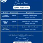 Gharda Chemicals Ltd Sayakha – Hiring for Production Department | Apply Now