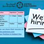 Astra Polymers Hiring 2026 – Production Operator & Mixing Operator Jobs | Dahej, Gujarat
