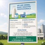 Dairy Industry Hiring Freshers & Experienced Professionals | Production, QA, Microbiology & Maintenance Roles