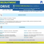 Recruitment Drive – Manufacturing & Engineering Roles at PI Industries Ltd.