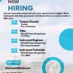 Hiring Now – Trainee Chemist, Fitter & Instrumentation Roles | Bodal Chemicals Ltd | Bharuch, Gujarat