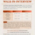 Walk-In Interview for Production Roles at Navin Fluorine Advanced Sciences Limited (NFASL), Dahej